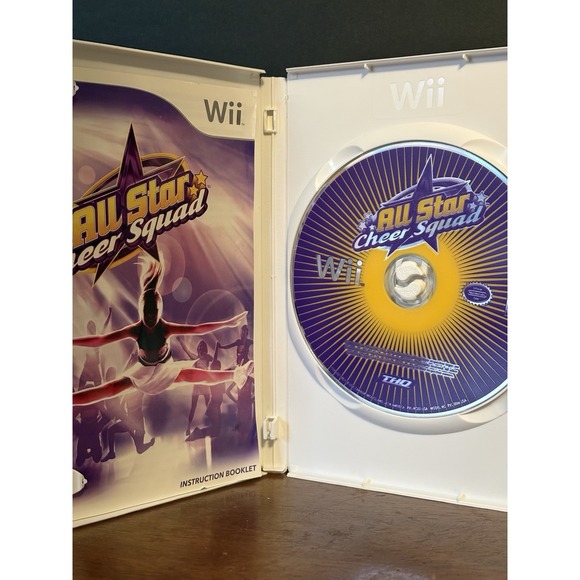 All Star Cheer Squad - Nintendo Wii Game CIB w/ Manual - Picture 3 of 3